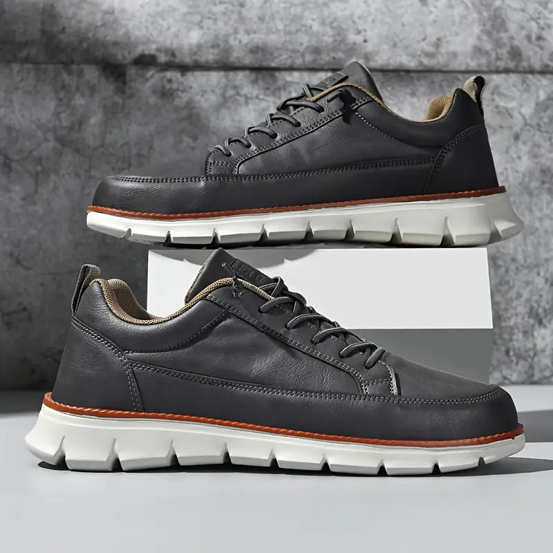 Curtis - Ultimate Comfort Leather Sneakers