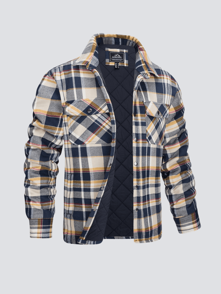 Hendrik - Striped Flannel Jacket