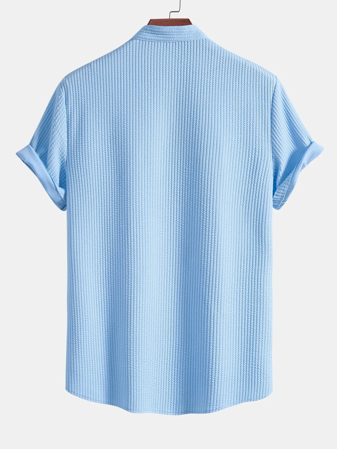 Monsy - Ribbed Collar Shirt