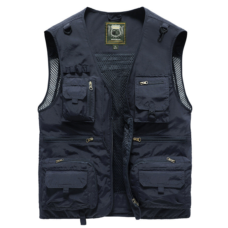 Simón - Summer Vest with Multiple Pockets